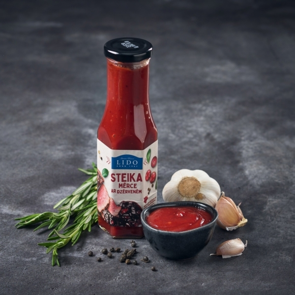 LIDO STEAK SAUCE WITH CRANBERRIES