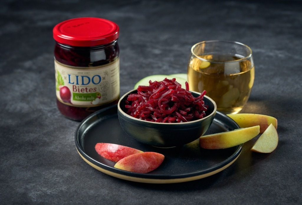 LIDO PICKLED  BEETS IN APPLE JUICE