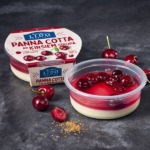 Panna Cotta with cherries