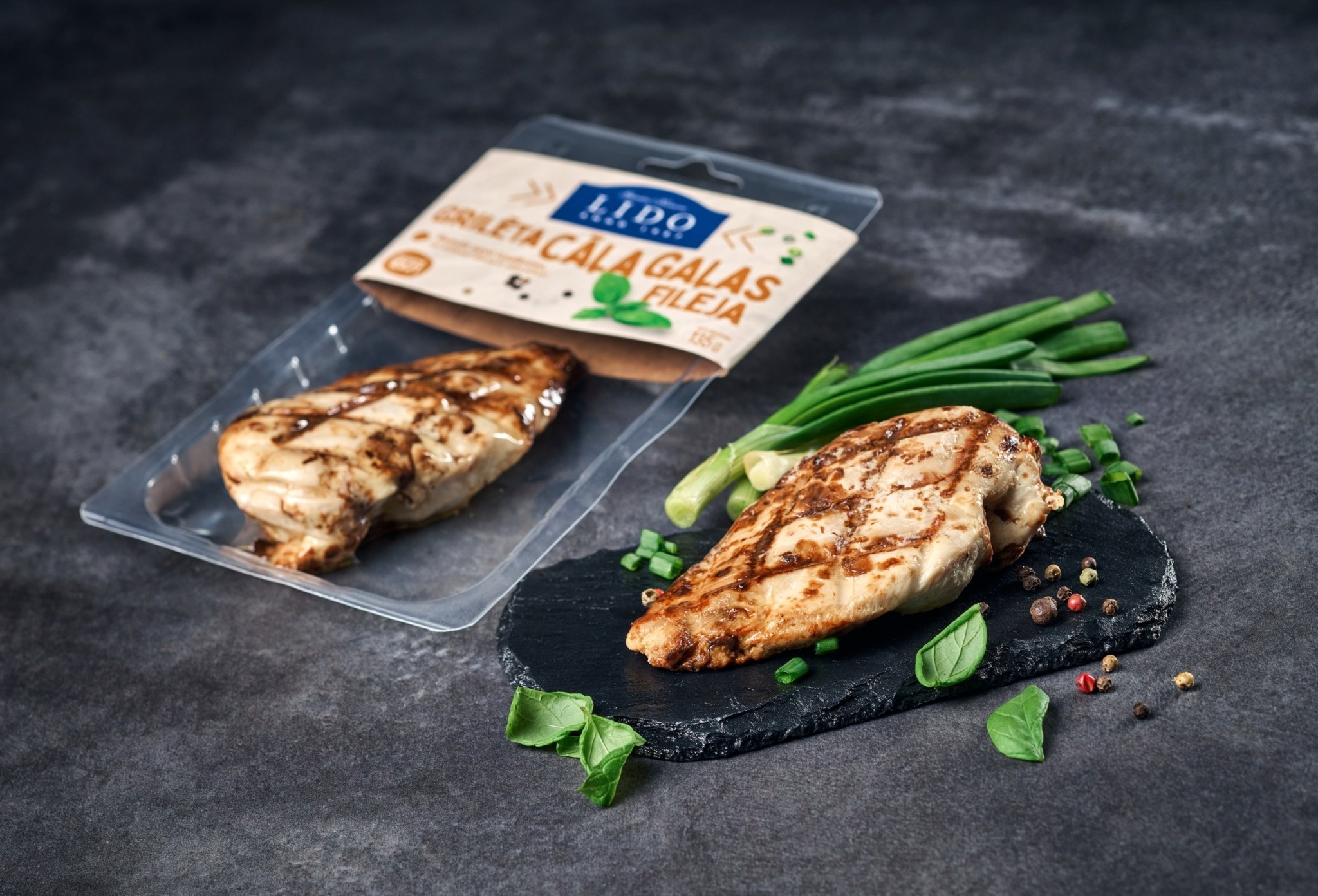 Grilled chicken fillet