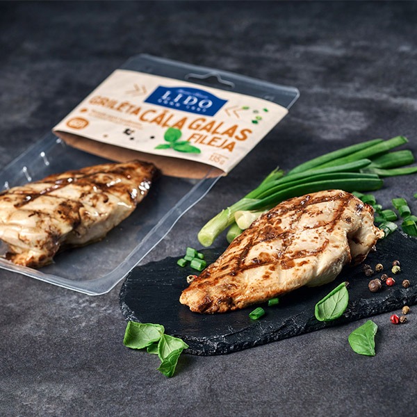 Grilled chicken fillet