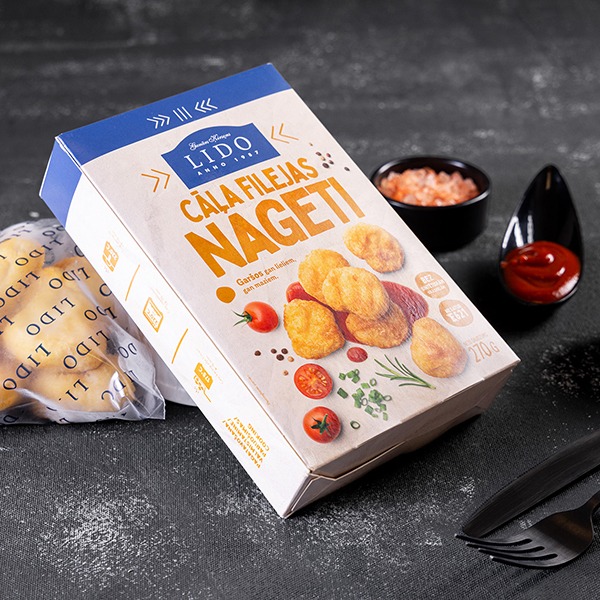 Chicken fillet nuggets