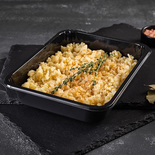Saffron risotto with Parmesan